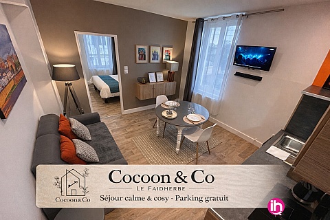 Location de meublé : Nevers : appartement T2 RDC - Nevers