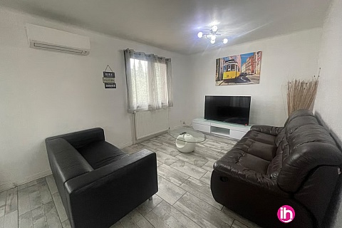Location de meublé : Genas Appartement 3 chb