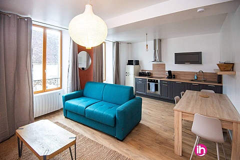 Location de meublé : AUXERRE : Appartement T2 - VERMENTON