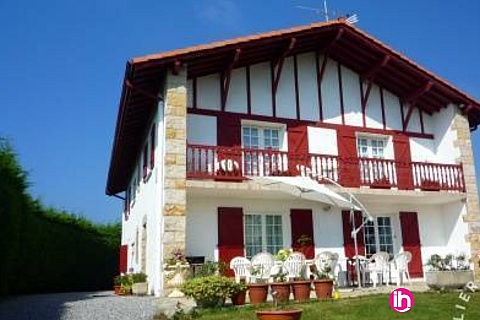 Location de meublé : HENDAYE, maisons 3 chs ,URRUGNE
