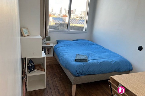 Location de meublé : PARIS 16 studio entièrement équipé