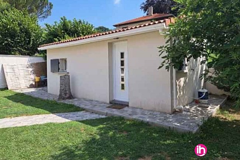 Location de meublé : STUDIO 1pers, terrasse, piscine & parking fermé - ST MAURICE L EXIL
