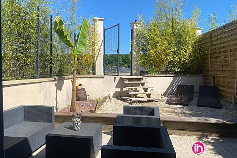 Location de meublé : NANGIS  grand studio avec une mezzanine