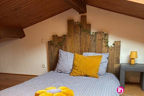 Location de meublé : CRUAS : maison 2 pers - 2 chbres, clim & terrasse - Le Pouzin