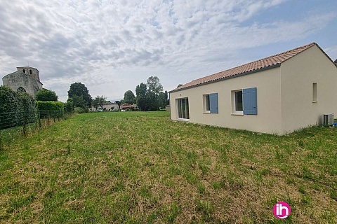 Location de meublé : JONZAC : maison 4 personnes - 3 chambres, Saint-Martial-de-Mirambeau