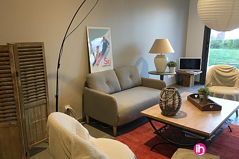 Location pour salarié en déplacement de meublé : ANNECY : appartement 2 personnes - 1 chambre, Quintal