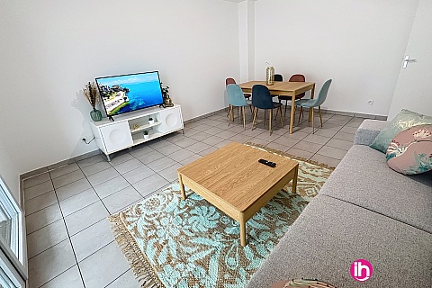 Location pour salarié en déplacement de meublé : Vénissieux - Le Petit Cardinal - 1 chambre + Canapé Lit
