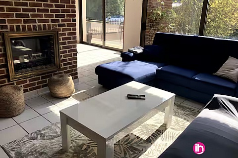 Location de meublé : ARRAS - Villa 3 chambres - Villa piscine intérieure 15' d'Arras