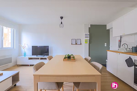 Location pour salarié en déplacement de meublé : ARRAS - Apt 1 chambre - Appartement Cosy Arrière Gare