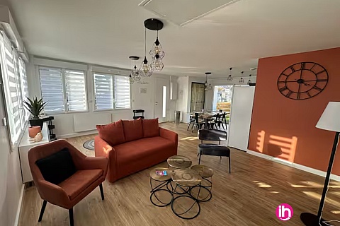 Location de meublé : ABBEVILLE - Maison 3 chambres - Gîte à Saint-Riquier (80)