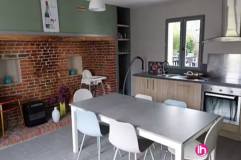 Location de meublé : ABBEVILLE - Maison 2 chambres - Gîte à Gueschart (80)