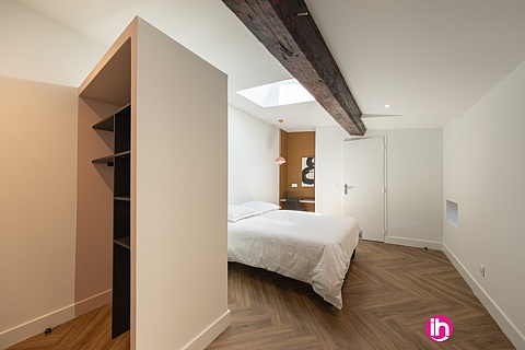 Location pour salarié en déplacement de meublé : Chambre indépendant - Détente