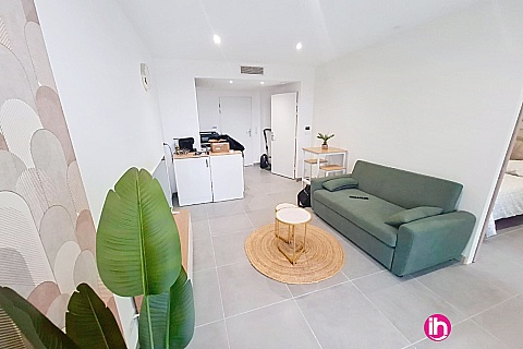 Location de meublé : Marseille 8ème : Appartement 1 chambre