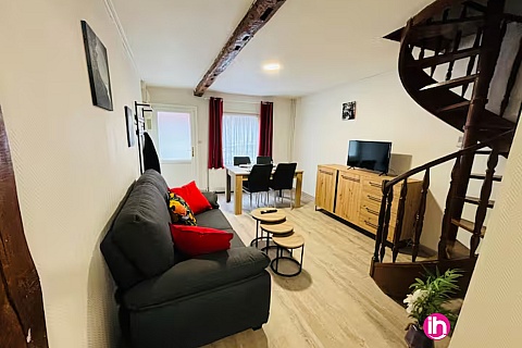 Location de meublé : ABBEVILLE - Maison 2 chambres - Maison Abbevilloise