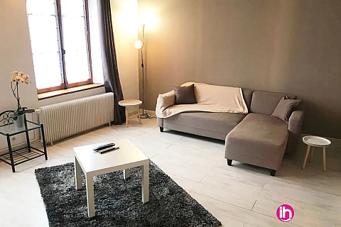 Location de meublé : Abbeville - Maison de ville 1 chambre - Centre d'Abbeville