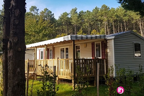 Location de meublé : SAINT JULIEN EN BORN LES DUNES MOBILE-HOME HAUT DE GAMME