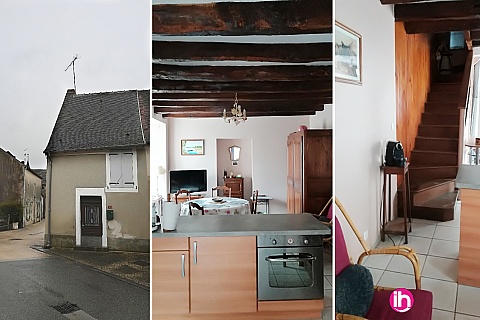 Location de meublé : Petite maison de charme dans le Sancerrois